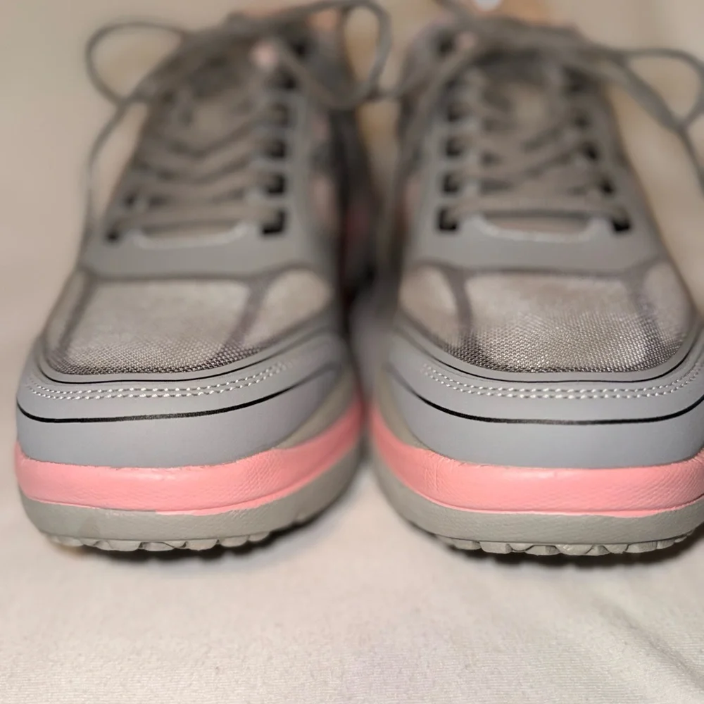 Gravity Defyer Gdefy Women’s Walking Shoes Size 9 Gray Pink Orthopedic - Picture 3 of 11